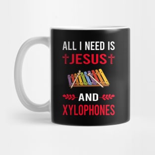 I Need Jesus And Xylophone Mug